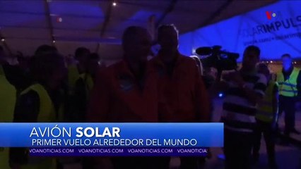 Avión solar: primer vuelo alrededor del mundo