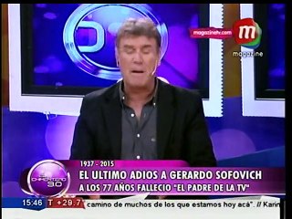 La entrevista de Gerardo Sofovich a Baby Etchecopar en "el pacto" y su amistad con Calabró