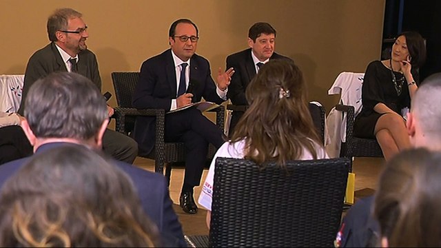 Table ronde avec des volontaires en service civique