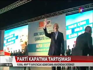 Parti kapatma tartışması Oktay Vural 'MHP'yi kapatacak adam daha anasından doğmadı'