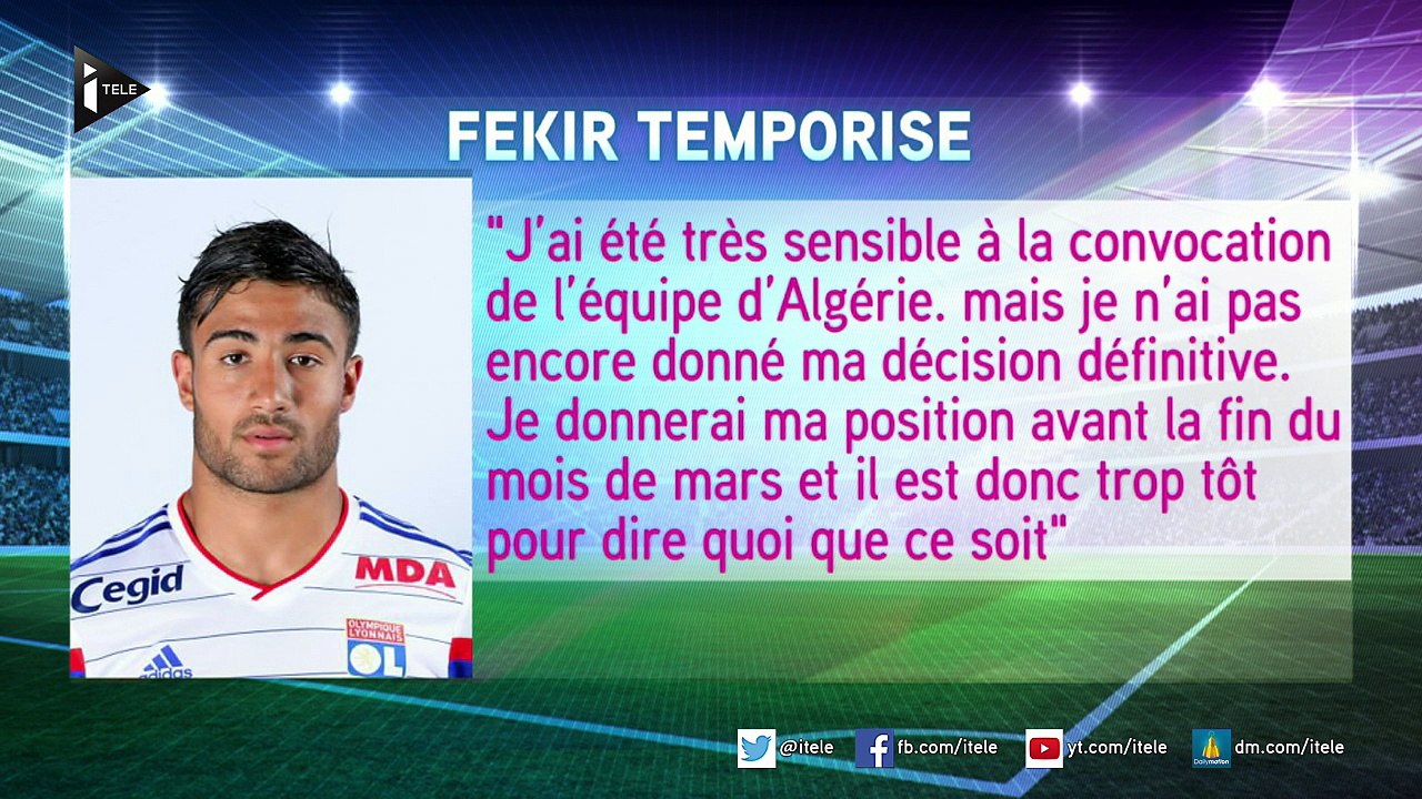 Lacombe, Aulas, Le Graët et Bernés ont appelé Fekir