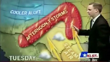 Un drole de nuage au dessus des USA