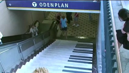 L'escalier qui ne donne plus envie de prendre l'escalator