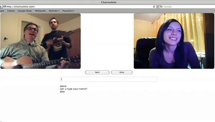 Une demande en mariage originale sur chatroulette