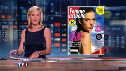 Gad Elmaleh énerve Evelyne Déliah lors du 20H de TF1