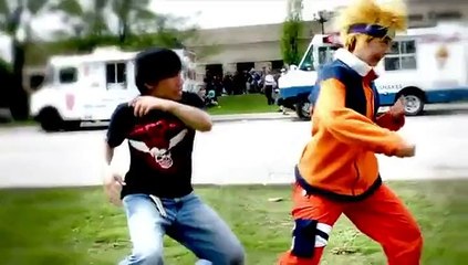 Des pros d'arts martiaux font une démo façon Dragon Ball Z