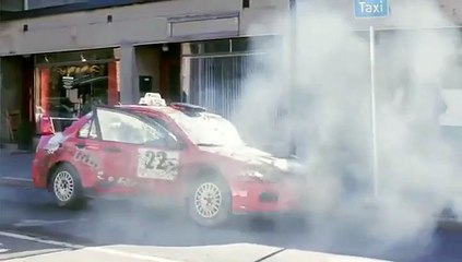 Un fou du volant dans les rues d'Oslo