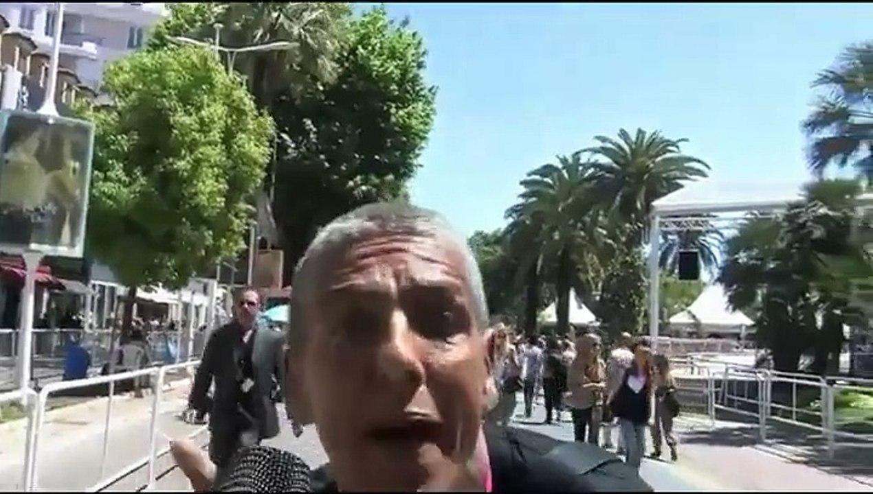 Sami Naceri se ridiculise au festival de Cannes