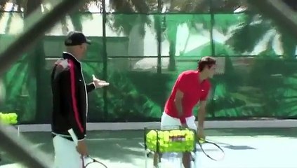 INCROYABLE Roger Federer nous fait une démonstration