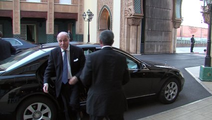 Abdelilah Benkirane s'entretient avec Laurent Fabius