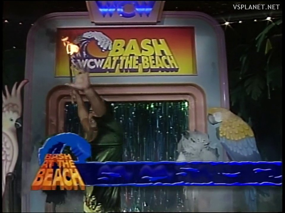 Steve Austin vs Ricky Steamboat, WCW Bash at the Beach 1994 video