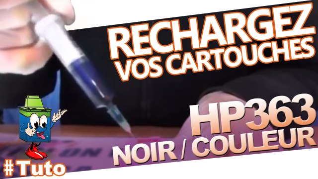 Comment recharger des cartouche HP 363