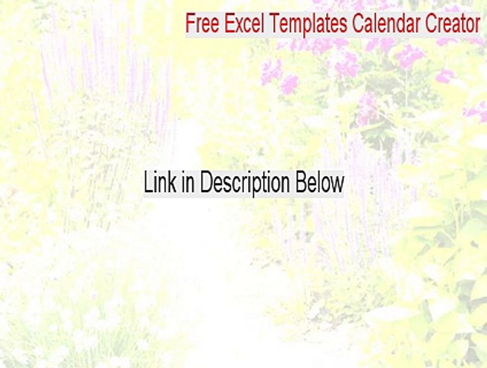 Free Excel Templates Calendar Creator Keygen (excel templates calendar creator 2015)