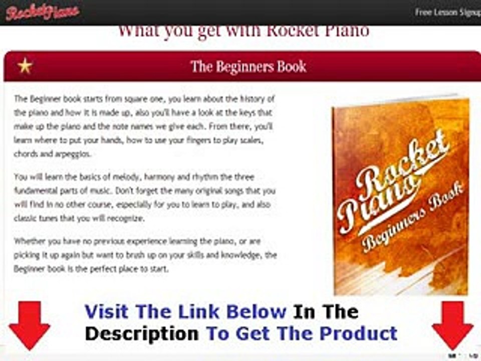 Rocket Piano Review & Bonus WATCH FIRST Bonus + Discount