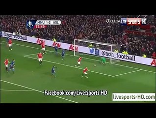 تصدي رائع من "دي خيا" امام الارسنال