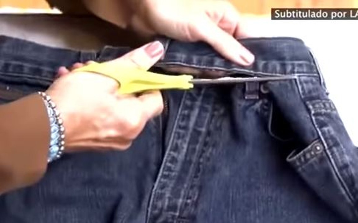 ¿Tienes unos jeans viejos y no sabes qué hacer con ellos? Aprovéchalos