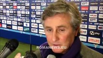 Pradè in zona mista Lazio-Fiorentina (09/03/2015)