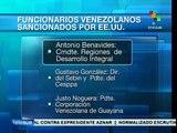 Venezuela: lista de funcionarios sancionados por EE.UU.