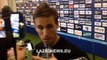 Biglia in zona mista dopo Lazio-Fiorentina (09032015)