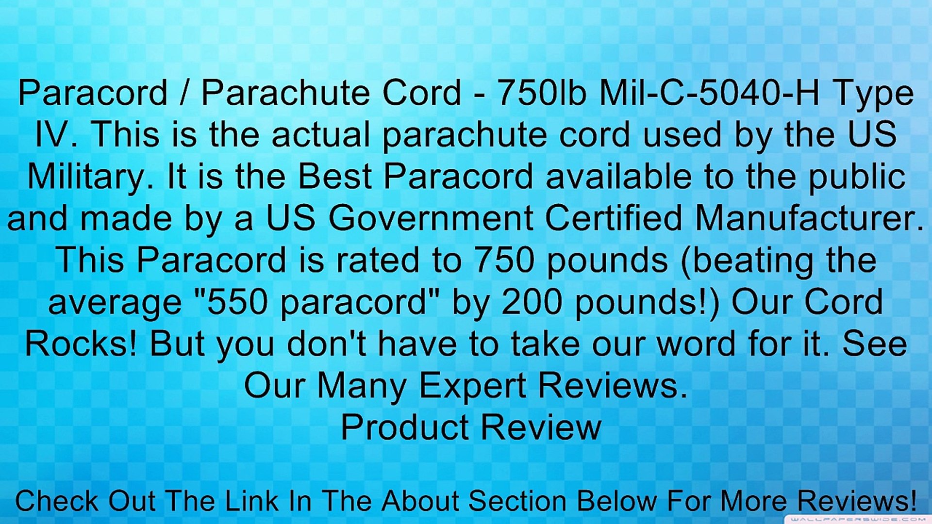 paracord manufacturer