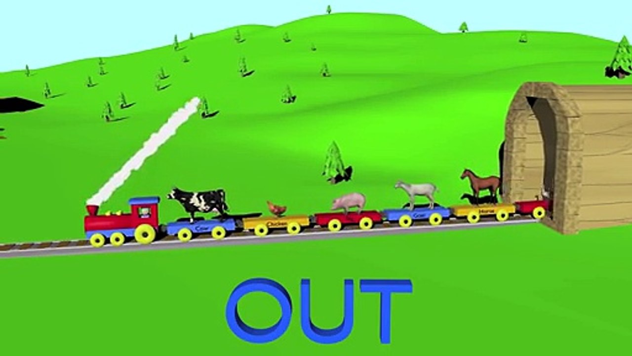 Opposites  Trains - Learning for Kids (Episode 1)