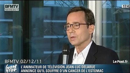Jean-Luc Delarue annonce qu'il souffre d'un cancer