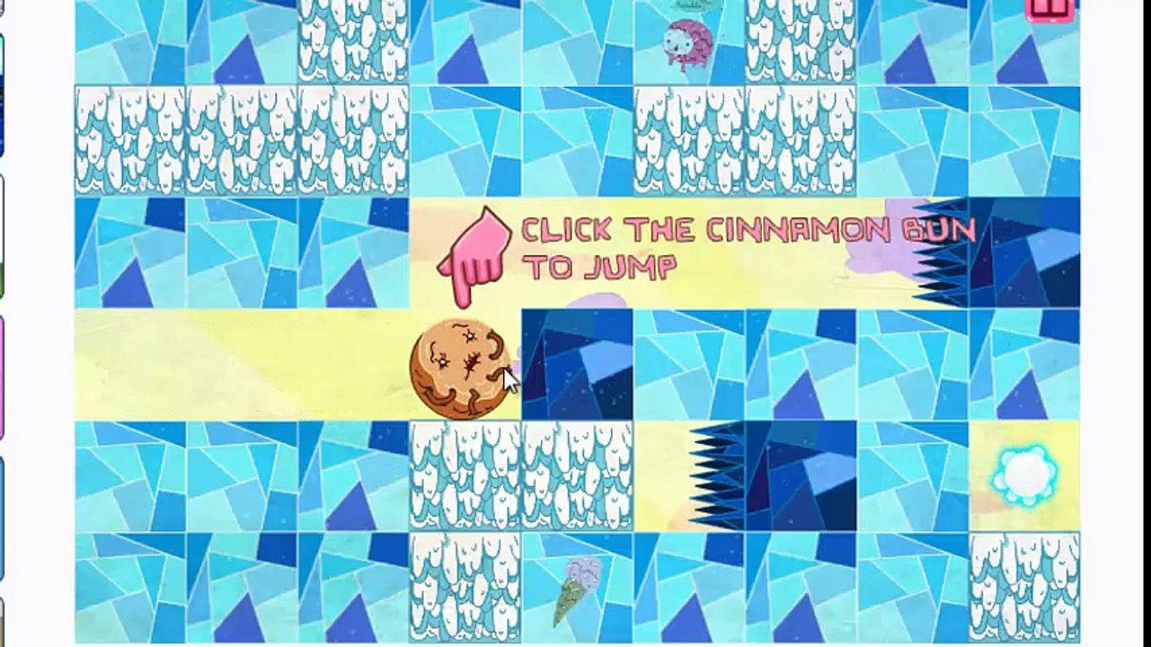 adventure hour - one sweet roll - hora de aventuras juegos para niños