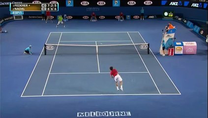 Un ramasseur de balle avec de bons réflexes