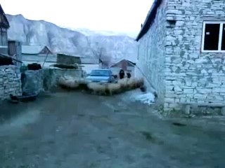 Une tornade faite avec pleins de moutons