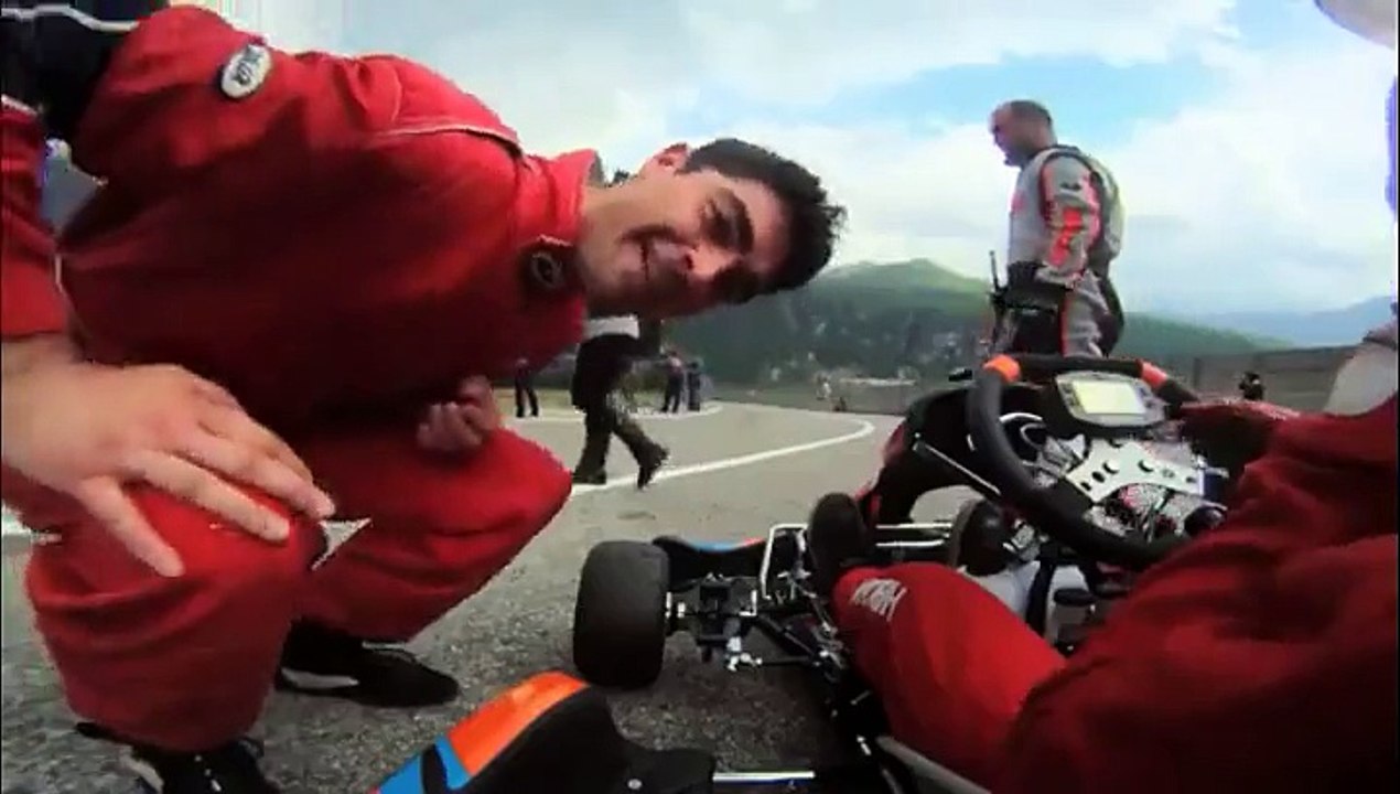 Un tour en karting comme si vous étiez au volant