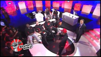 Sexion d’Assaut parodie « The Voice »