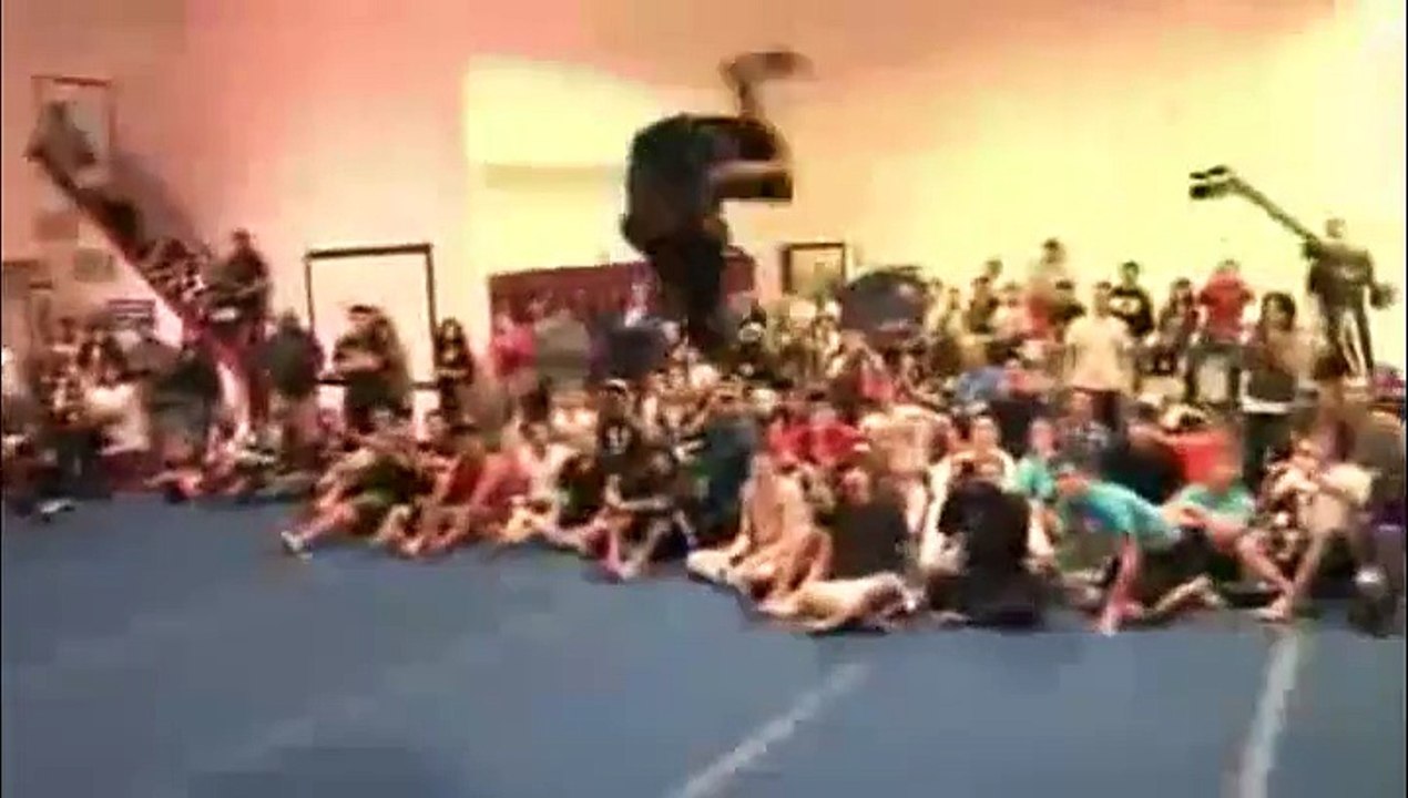 Un sportif de haut niveau en freestyle