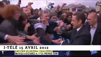 Sarko ne veut surtout pas se faire voler sa montre