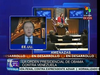 Declara la Casa Blanca a Venezuela como una amenaza para EE.UU.