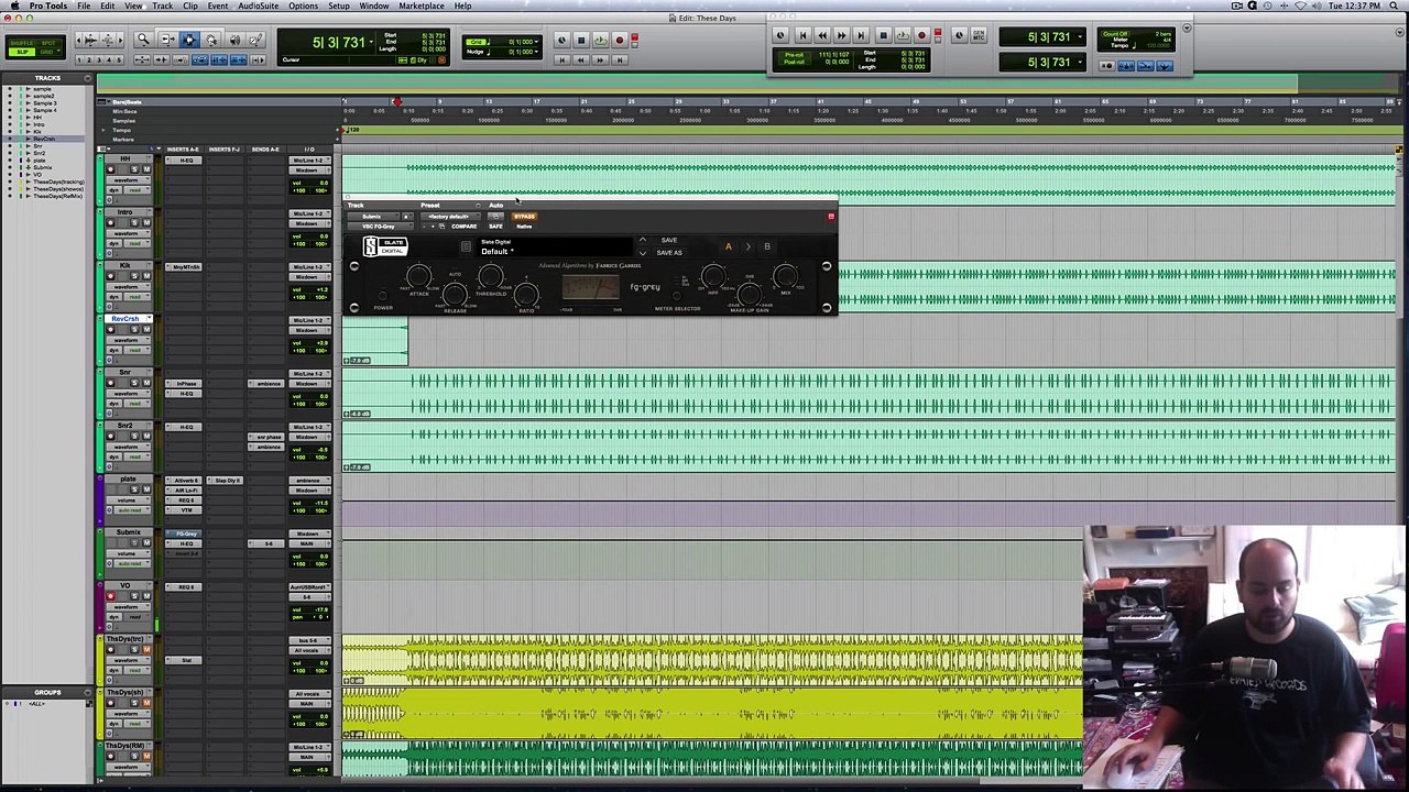 Mix Buss Compression: Slate Digital FG-Grey