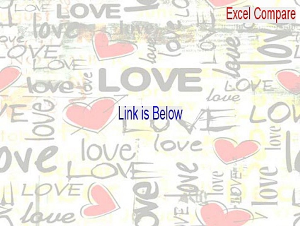 Excel Compare Keygen - Download Here (2015)