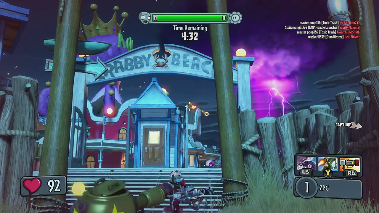 Plants Vs. Zombies  Garden Warfare - Zomboss The Mega Flower Battle