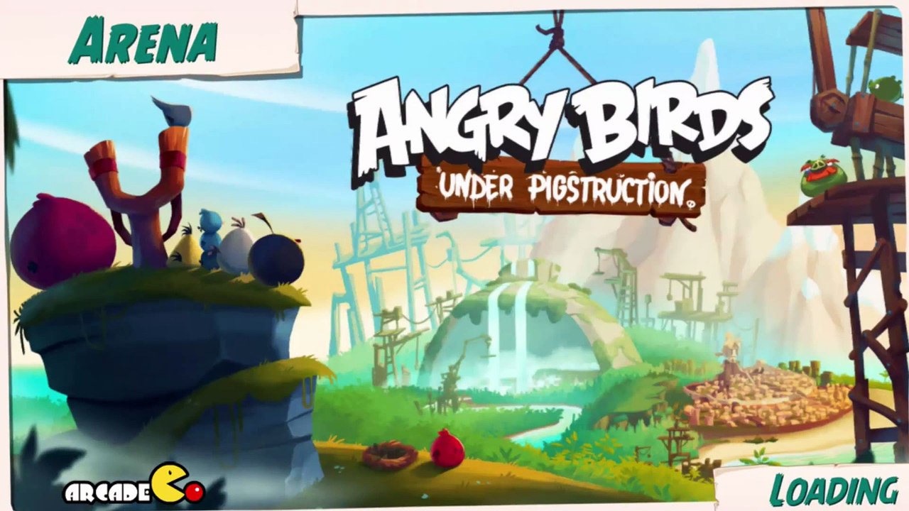 Angry Birds Under Pigstruction - SUNDAY Facebook Arena Daily Tournament Challenge!