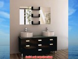 Design Element Wellington Double Sink Vanity Set 55-Inch