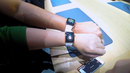 Hands on with the Apple Watch