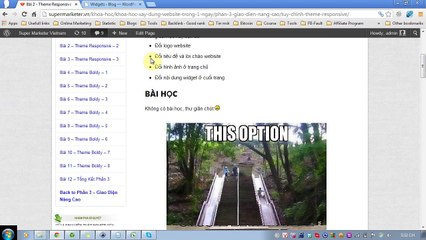 phần 3 - bài 2 - 4 Responsive - Doi noi dung footer widget