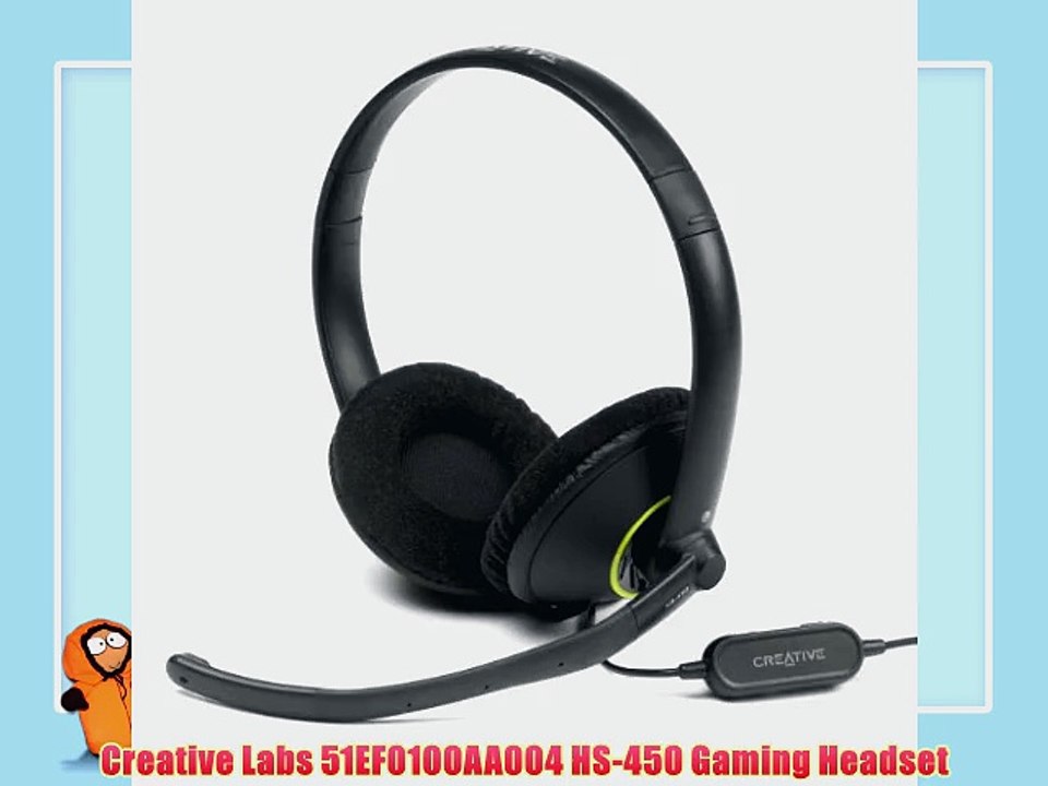 Creative Labs 51EF0100AA004 HS-450 Gaming Headset