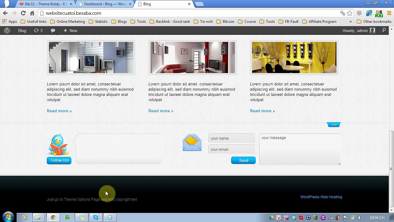 phần 3 - bài 11 - Theme boldy 8