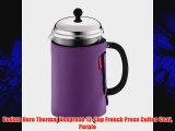 Bodum Nero Thermal Neoprene 12-Cup French Press Coffee Coat Purple