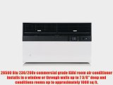 Friedrich SM21N30 20500 btu - 230 volt - 9.4 EER Kuhl series Wi-Fi Capable room air conditioner