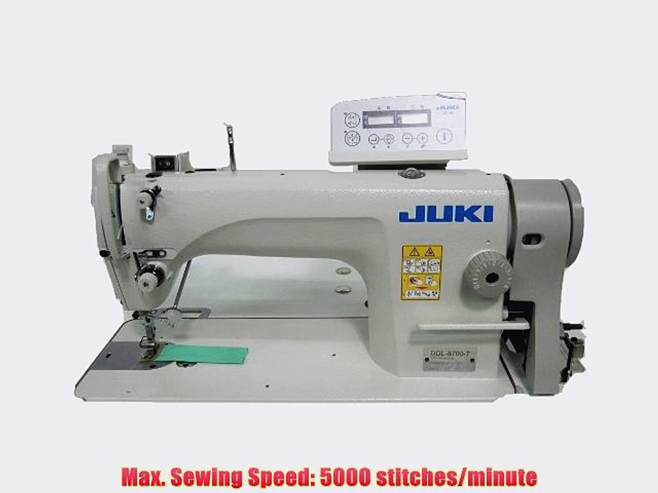 Juki DDL-8700-7 Industrial Straight Stitch Sewing Machine with Undertrimmer