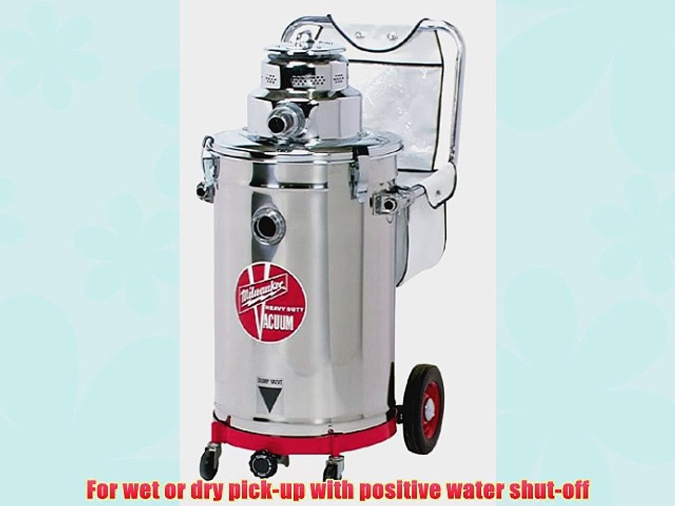 Milwaukee 8925 15 Gallon 1-1/3 Horsepower Blower Wet/Dry Vacuum