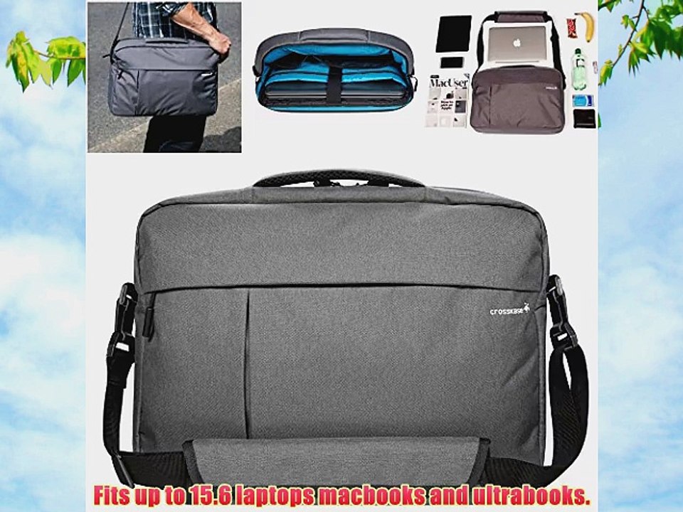 15.6 inch Laptop Messenger Bag - Lightweight 15.6 Notebook Computer Bag
