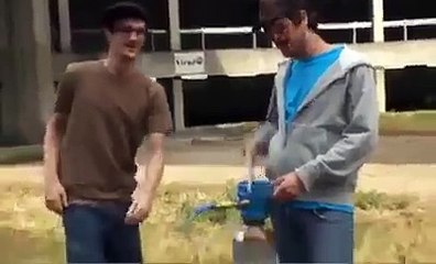 Never try this anywhere