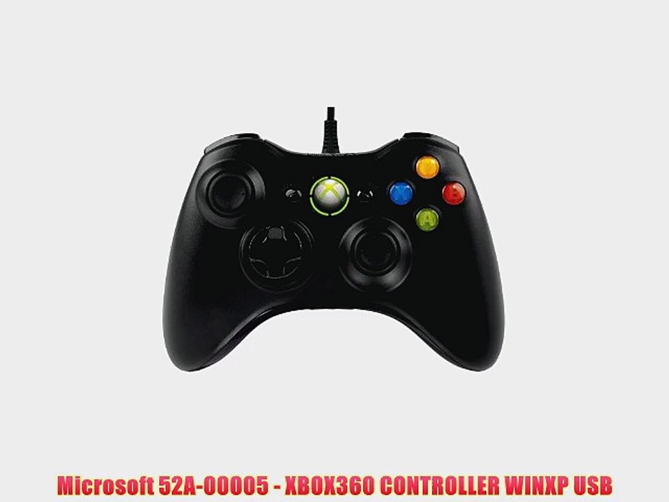 Microsoft 52A-00005 - XBOX360 CONTROLLER WINXP USB